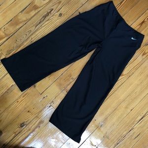 Nike Capris Dri Fit Black Small